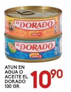 Alsuper Atún en agua o aceite el dorado 130g oferta