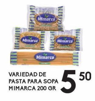 Alsuper Variedad de pasta para sopa mimarca 200g oferta