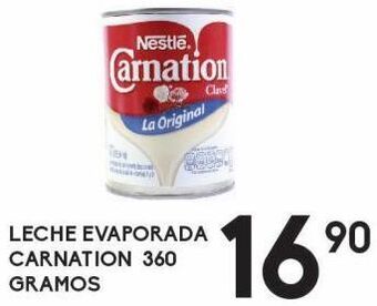 Alsuper Leche evaporada carnation 360g oferta