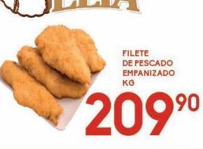 Alsuper Filete de pescado empanizado kg oferta