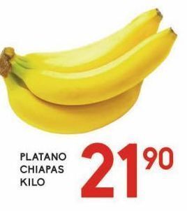 Alsuper Plátano chiapas kg oferta