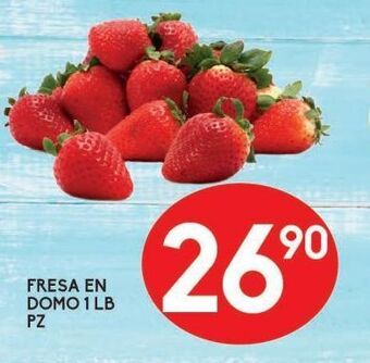 Alsuper Fresa en domo libra pz oferta