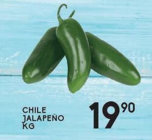 Alsuper Chile jalapeño kg oferta
