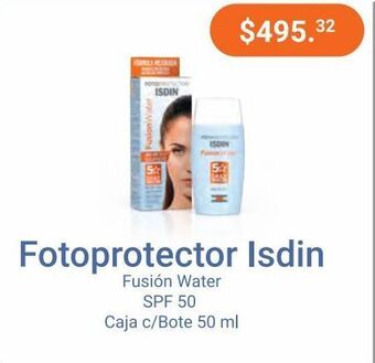 Farmacias Especializadas Fotoprotector isdin fusion water fps 50 emu 50ml c/1 oferta