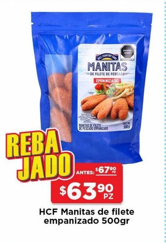HEB Hcf manitas de filete empanizado 500 gr oferta