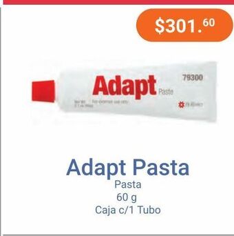 Adapt pasta 79300 tub c/57gr