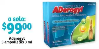 Aderogyl 5 Ampolletas 3ml