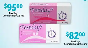 Postday 1 Comprimido 1.5mg