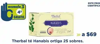 Farmacia San Pablo Therbal té hanabis ortiga 25 sobres. oferta