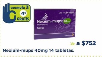 Farmacia San Pablo Nexium-mups 40mg 14 tabletas. oferta