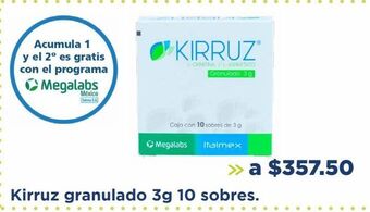 Farmacia San Pablo Kirruz granulado 3g 10 sobres. oferta