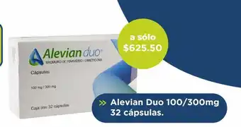 Farmacia San Pablo Alevian duo 100/300mg 32 cápsulas. oferta