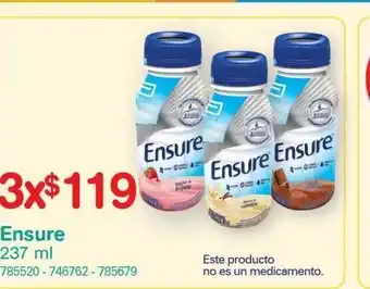Suplementos alimenticios ensure 237 ml