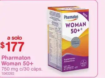 Farmacias Benavides Suplementos alimenticios pharmaton woman 50 + oferta