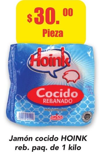 Super Aki Jamón Cocido HOINK Reb. Paq. de 1 Kilo oferta