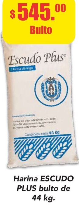 Harina Escudo Plus Bulto de 44kg