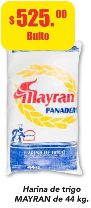Super Aki Harina de Trigo Mayran de 44kg oferta