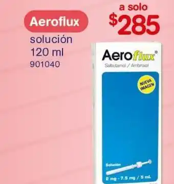 Farmacias Benavides Medicamentos aeroflux solución 120 ml oferta