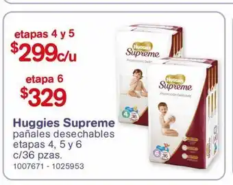 Farmacias Benavides Pañales huggies supreme oferta