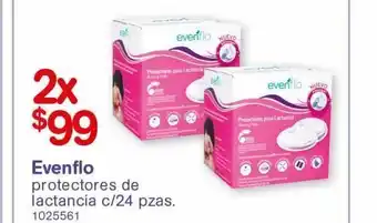 Farmacias Benavides Protectores para el pecho evenflo oferta