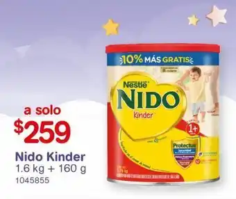 Leche en polvo nido kinder 1.6 kg
