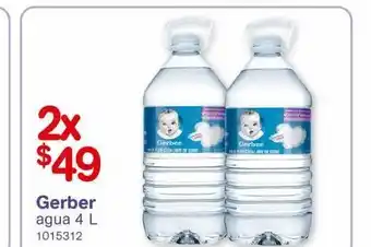 Farmacias Benavides Agua gerber 4 l oferta