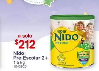 Leche en polvo nido preescolar +2 1.5 kg