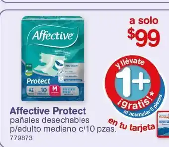 Farmacias Benavides Pañales para adultos affective mediano 10 pzas oferta