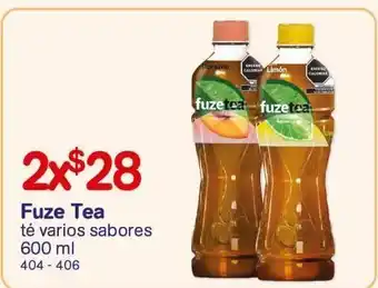 Té helado fuze tea 600 ml