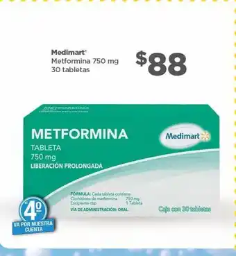 Bodega Aurrerá Medicamentos metformina oferta