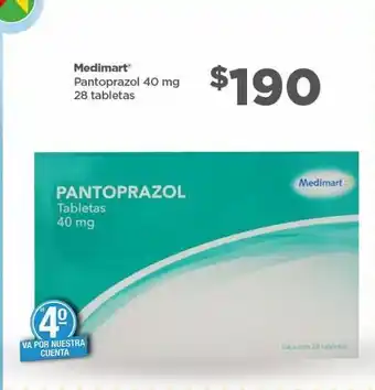 Bodega Aurrerá Medicamentos pantoprazol oferta