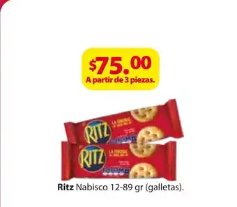 Ritz Nabisco 12-89gr (galletas)