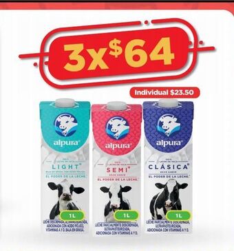 Bodega Aurrerá Leche alpura oferta