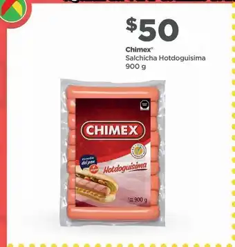 Bodega Aurrerá Salchichas chimex oferta