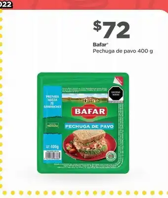 Bodega Aurrerá Pechuga de pavo bafar oferta