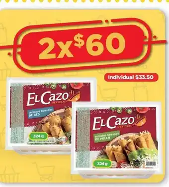 Bodega Aurrerá Tacos el cazo oferta