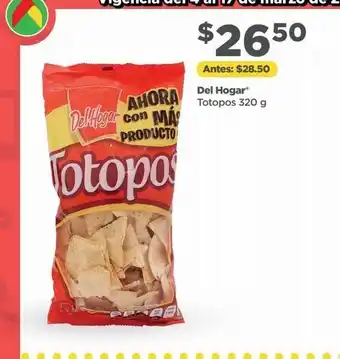 Totopos del hogar