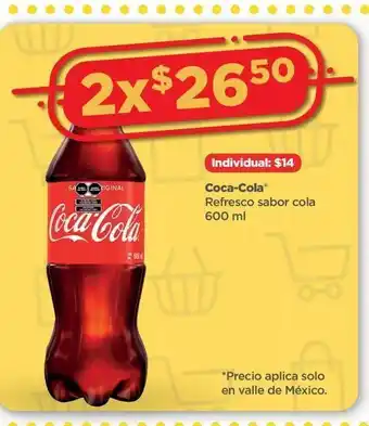 Bodega Aurrerá Refrescos coca cola oferta
