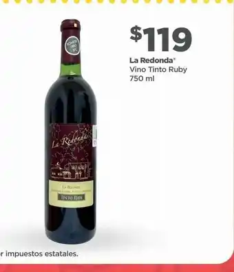 Bodega Aurrerá Vino tinto la redonda oferta