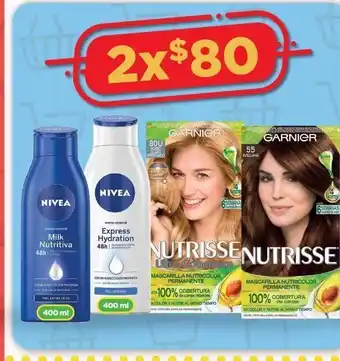 Bodega Aurrerá Tintes para cabello nivea x2 oferta