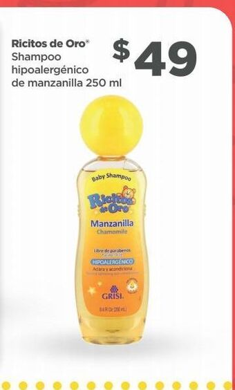 Bodega Aurrerá Shampoo ricitos de oro 250ml oferta