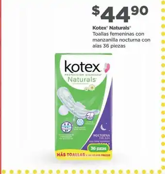 Bodega Aurrerá Toallas femeninas kotex 36 piezas oferta