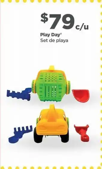Bodega Aurrerá Play day set de playa oferta