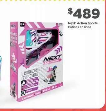 Bodega Aurrerá Patines en línea next action sports oferta