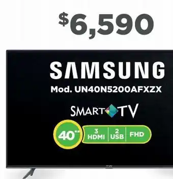 Bodega Aurrerá Smart tv samsung 40" oferta