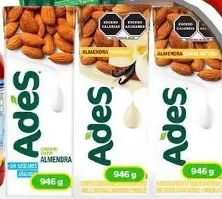 Bodega Aurrerá Leche vegetal ades oferta