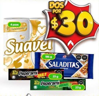Bodega Aurrerá Papel higiénico suavel oferta