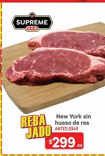 HEB Heb supreme new york s/h de res 1 kg oferta