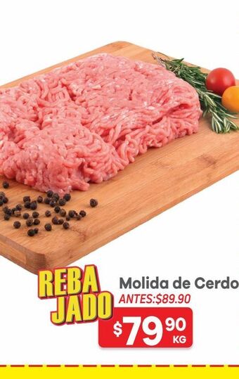 HEB Heb molida de cerdo 1 kg oferta