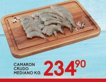 Alsuper Camaron crudo mediano kg oferta